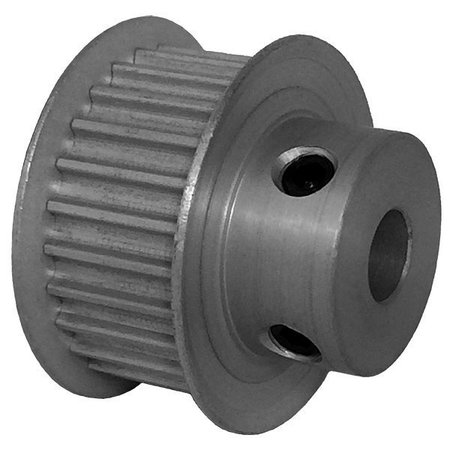 B B Manufacturing 25-3M09M6FA6, Timing Pulley, Aluminum, Clear Anodized,  25-3M09M6FA6